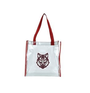 Wolves Clear Stadium Tote
