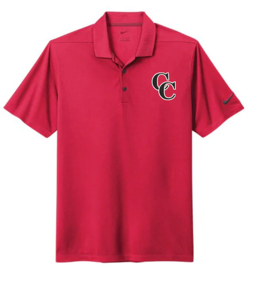 CC Red Nike Polo