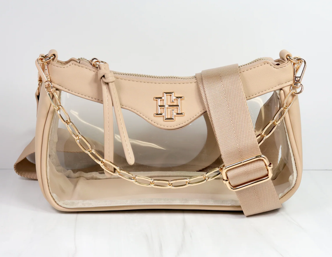 Sideline Clear Crossbody Bag