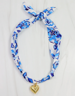 Load image into Gallery viewer, Scarf Charm Necklace
