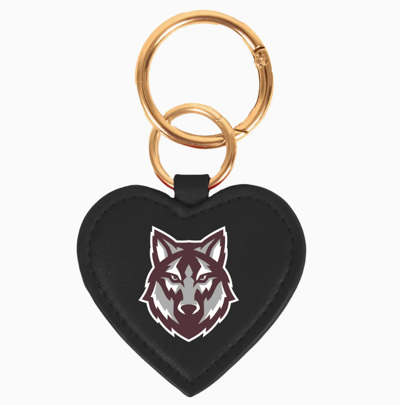 Wolves Heart Keychain