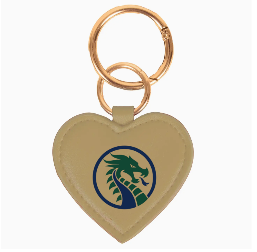 LC Heart Keychain