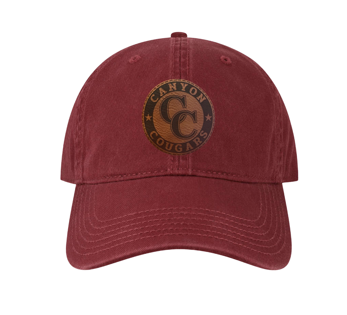 CC Leather Patch Hat