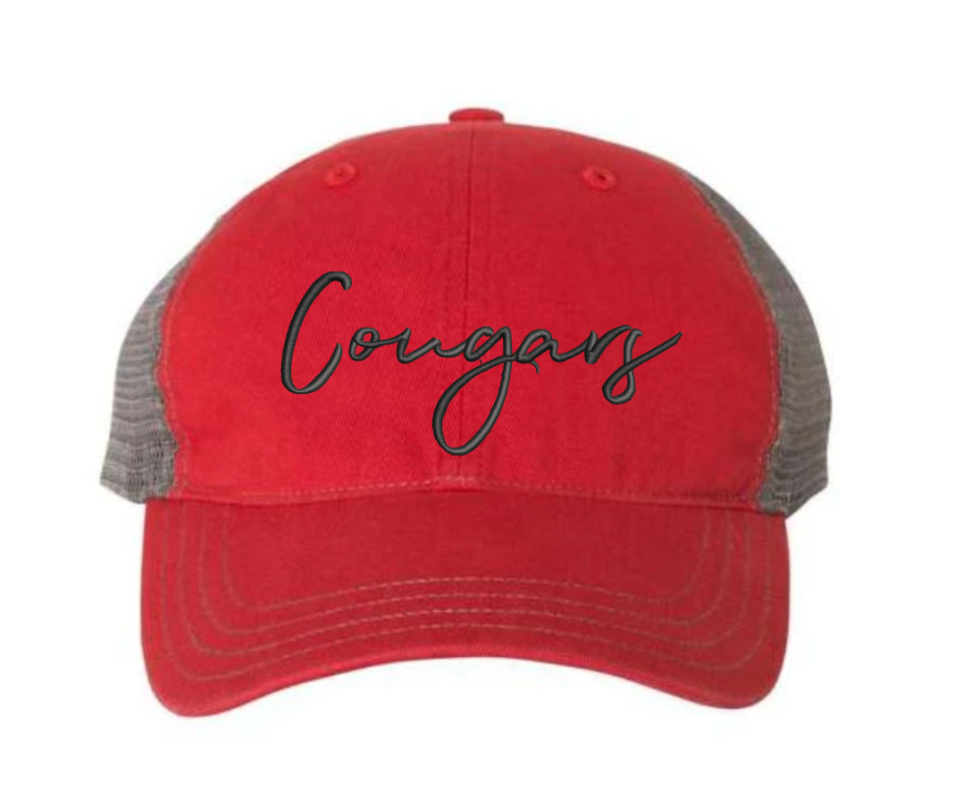Cougars Script R111 Hat