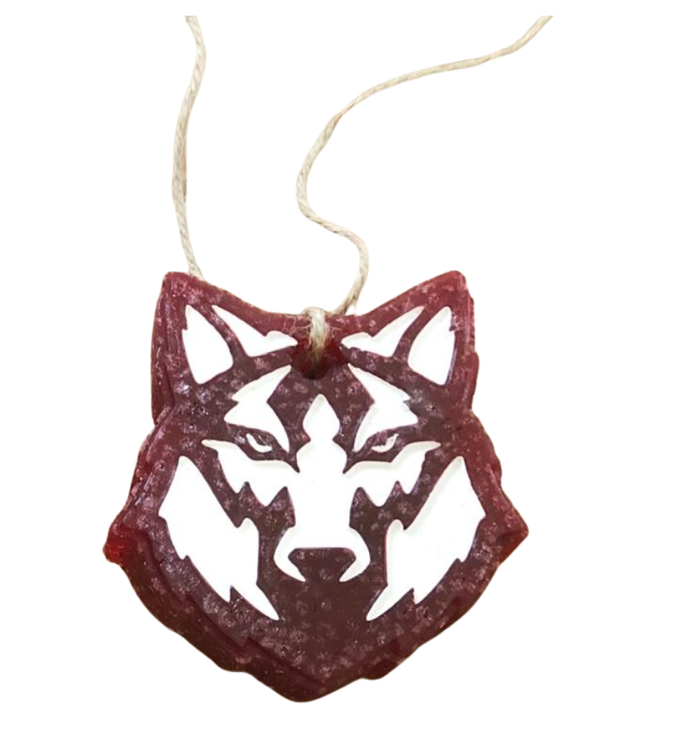 Wolf Mascot Car Freshie
