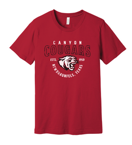 Youth Canyon Cougars NBTX Tee