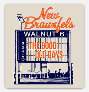 NBTX Walnut 6 Sticker