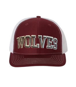 Wolves Outline Logo Trucker Hat