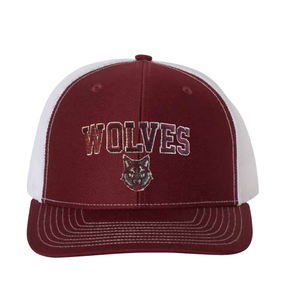 Wolves R112 Maroon Hat