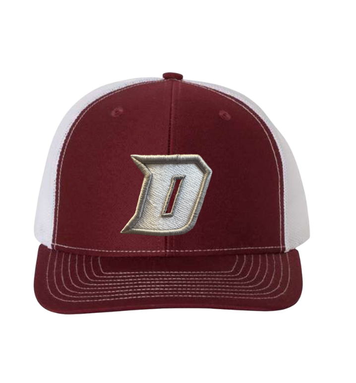 Davenport "D" Maroon/White R112 Hat