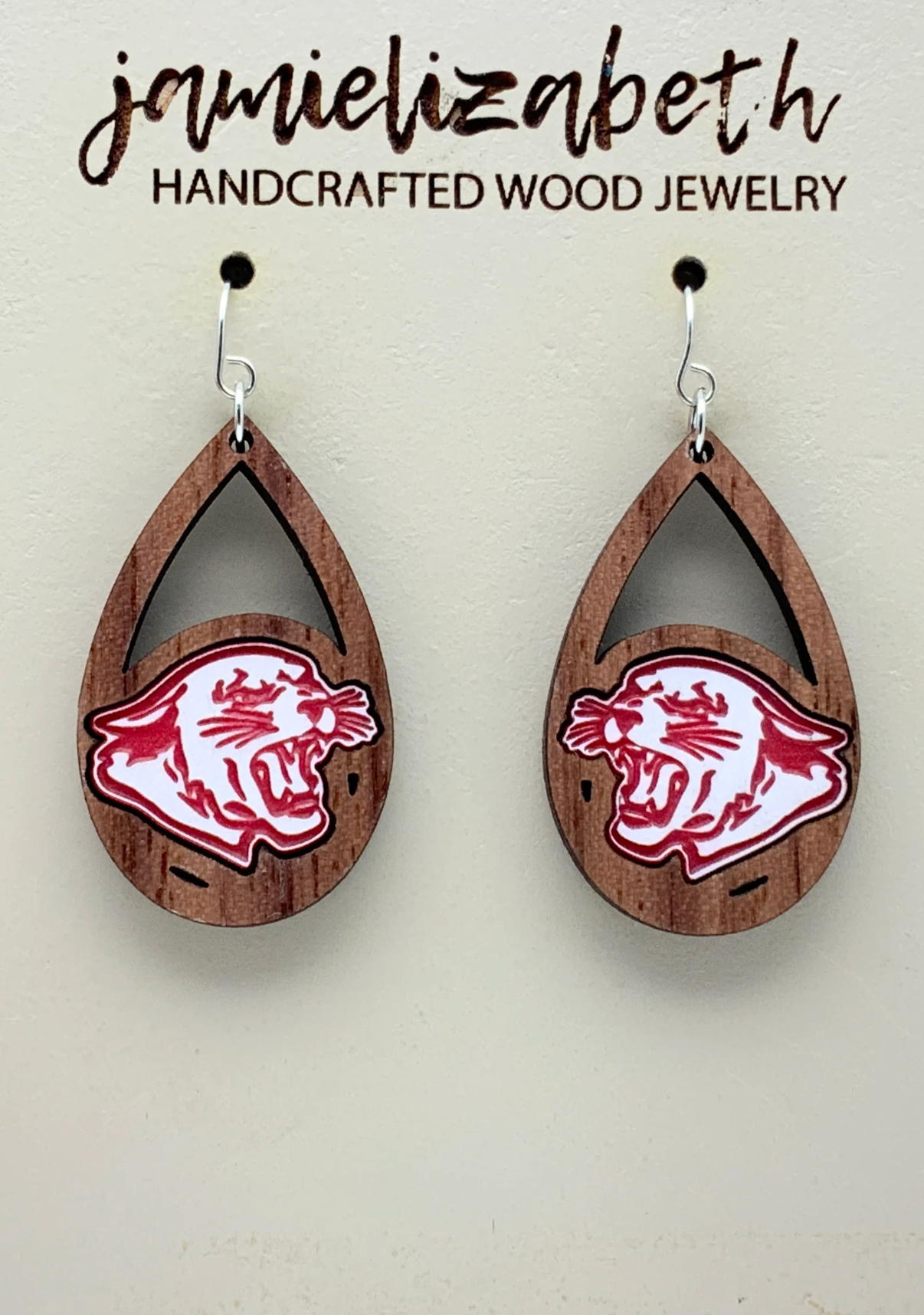 Cougars Drop Earrings