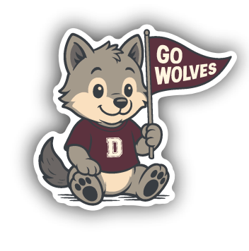 Baby Wolves Sticker