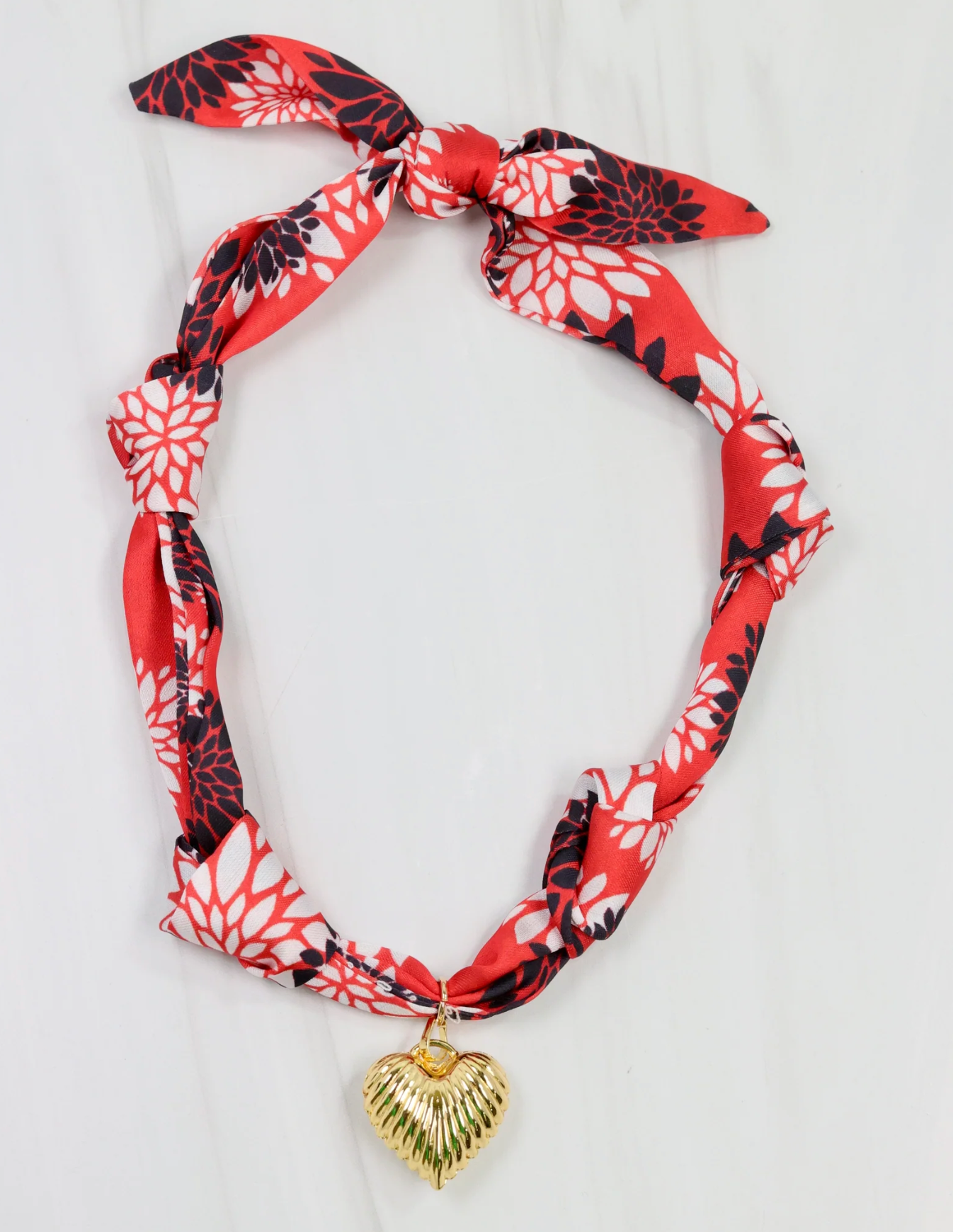 Scarf Charm Necklace