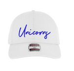 Load image into Gallery viewer, Unicorns Script Dad Hat
