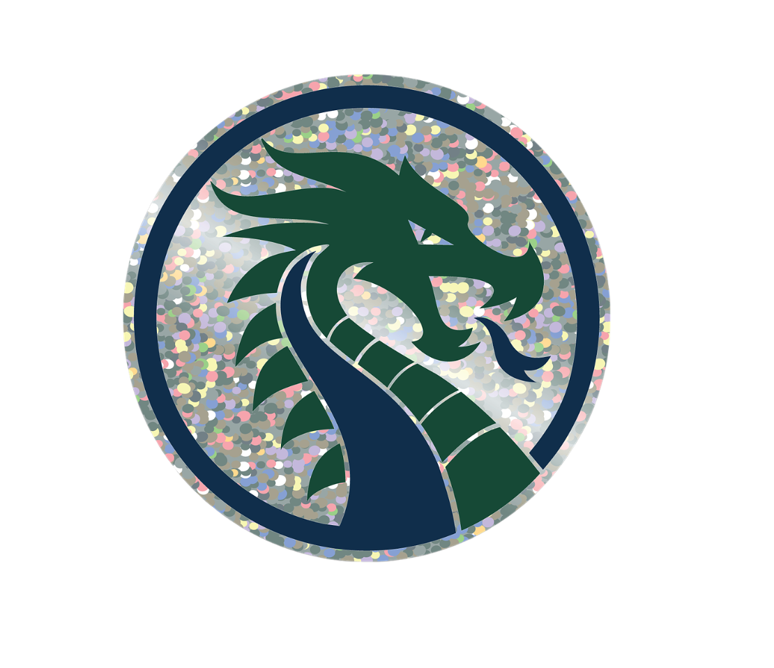 Dragon Circle Sticker