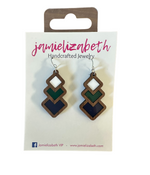 Load image into Gallery viewer, Wood Gameday Earrings
