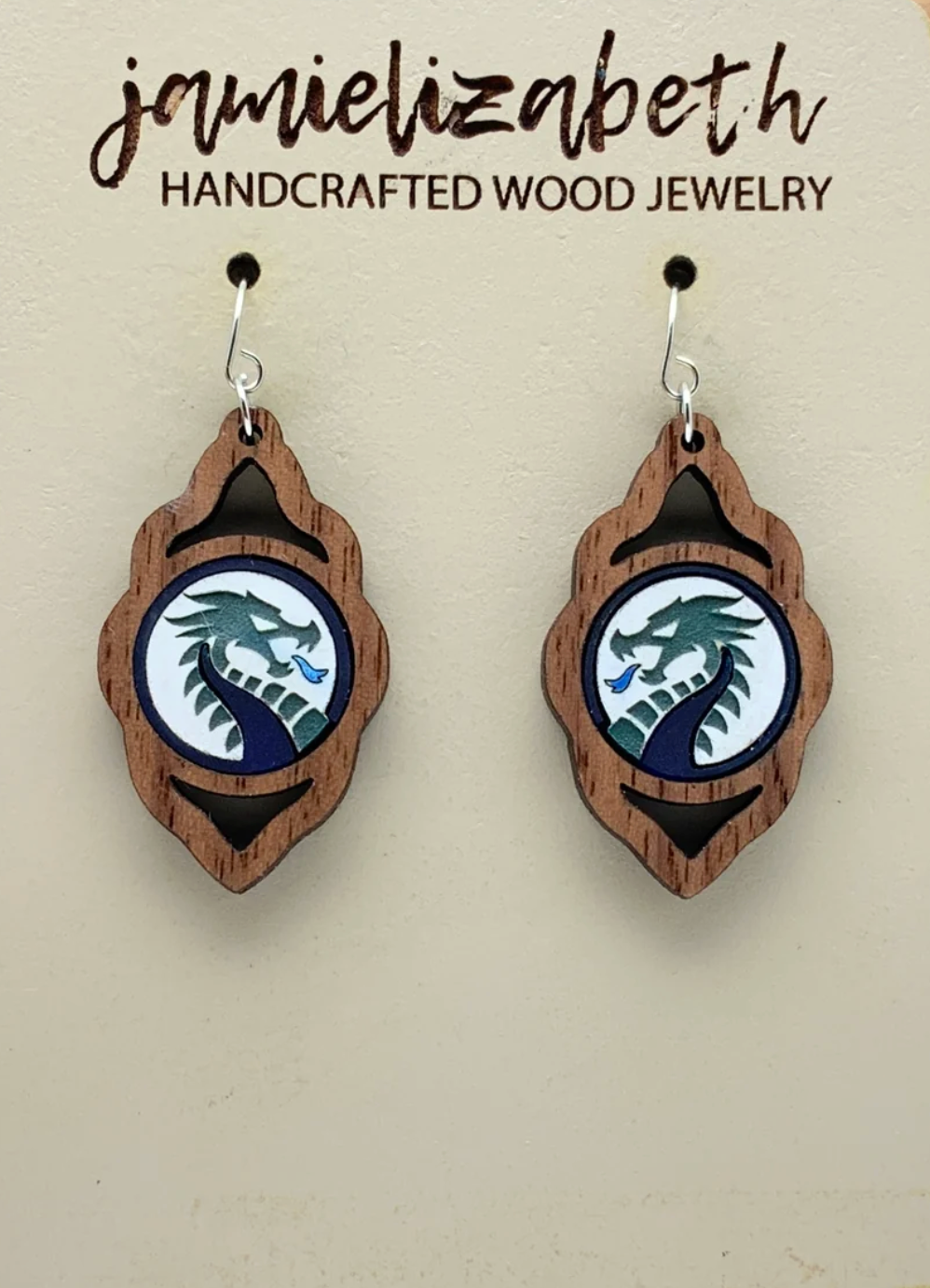 Dragons Drop Earrings