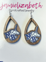 Load image into Gallery viewer, Unicorns Drop Earrings
