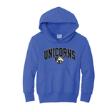 Load image into Gallery viewer, Youth Unicorn Hoodie
