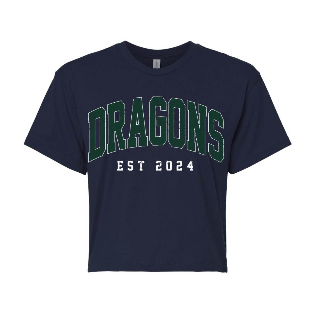 Dragons Midnight Crop Tee