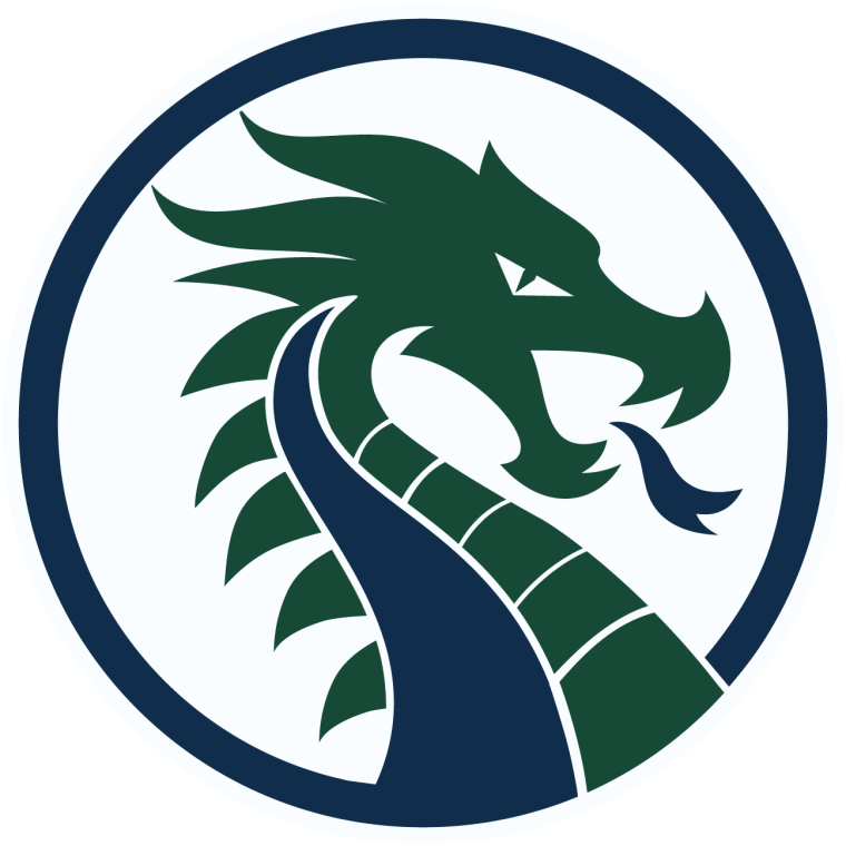 Dragon Circle Sticker