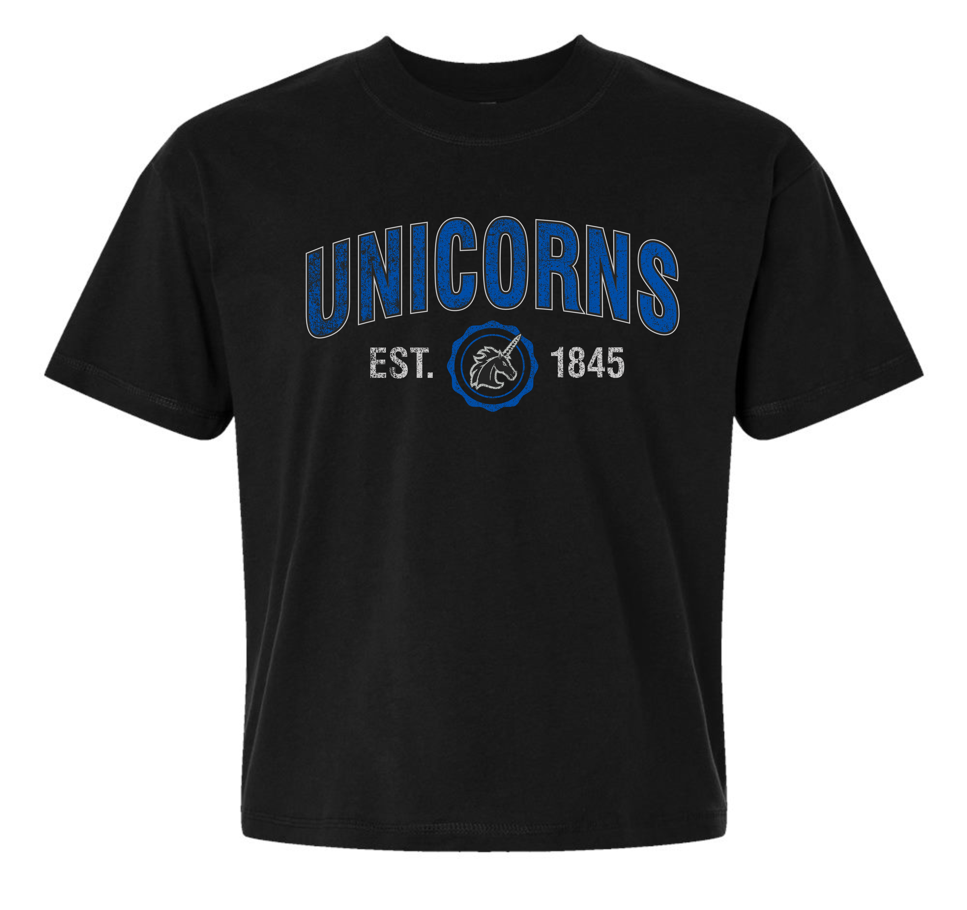 Unicorns Gameday Crop Tee