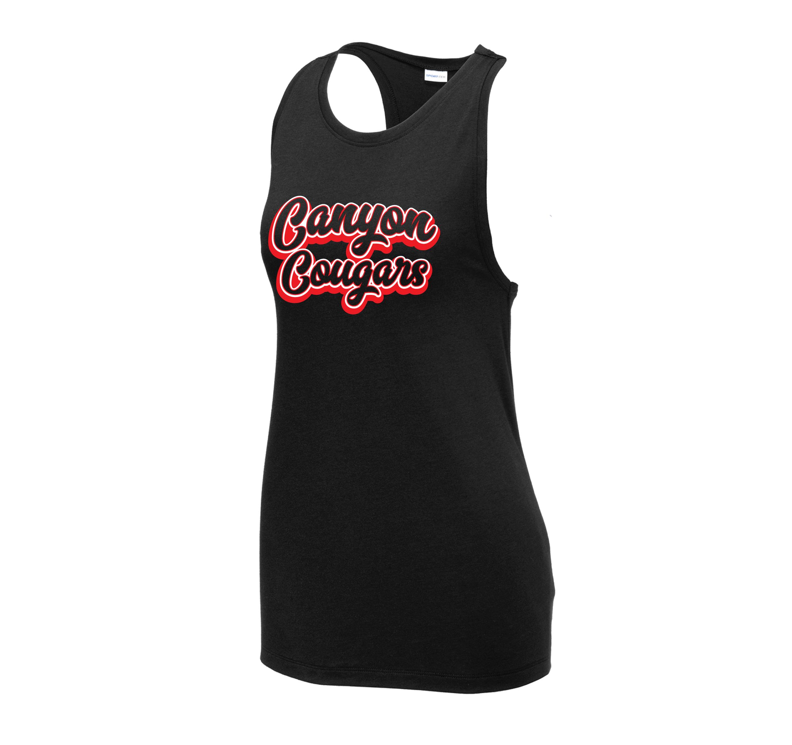 Canyon Cougars Script Tank