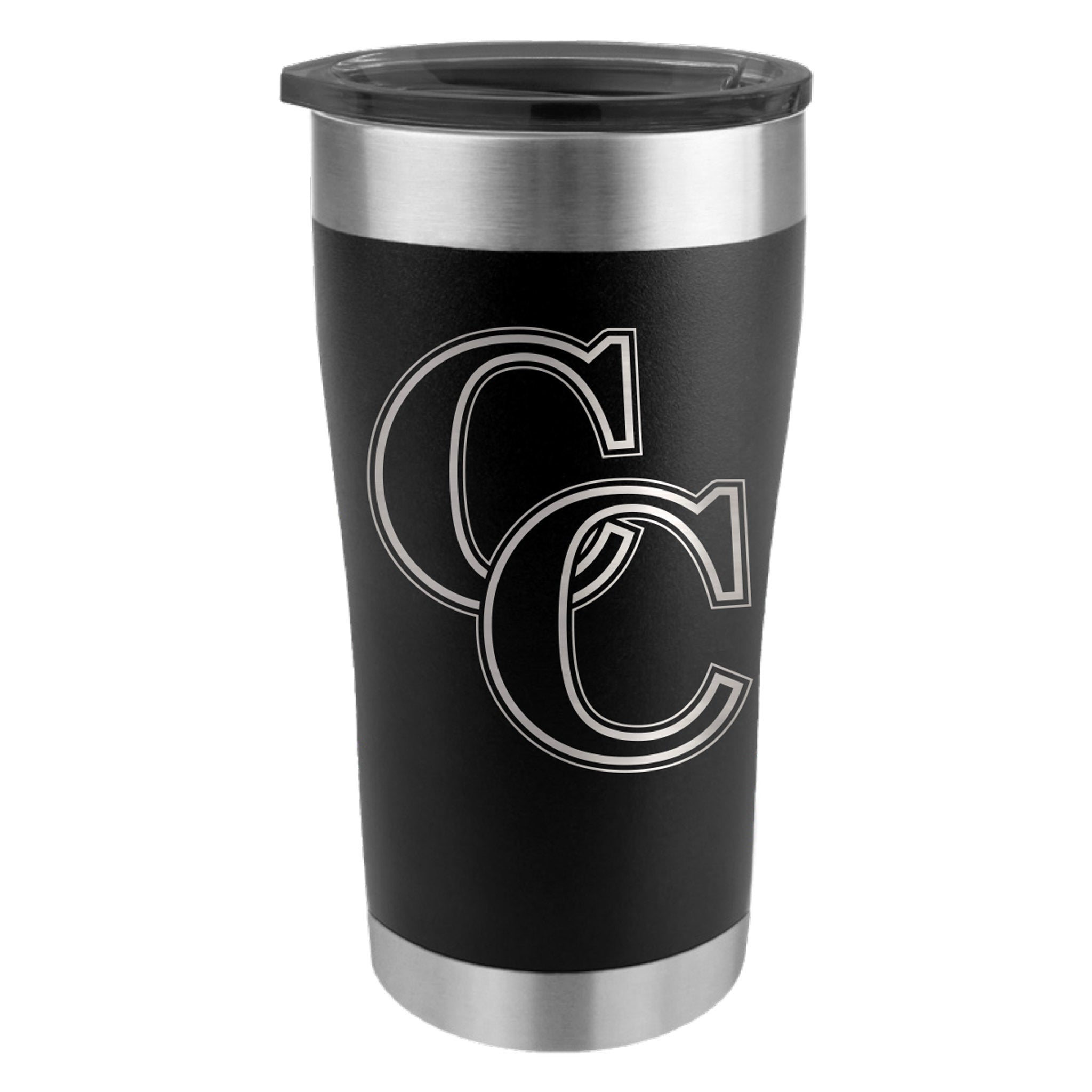 Black CC Logo Tumbler
