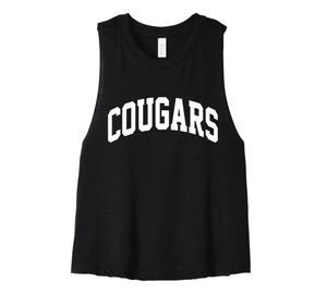 Cougars Collegiate Crop Tank