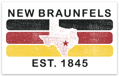NBTX German Flag Sticker