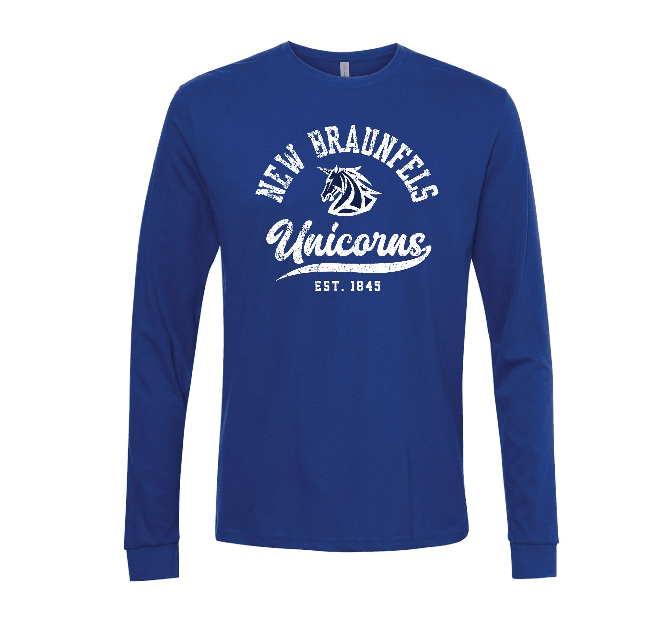 New Braunfels Unicorns Sueded Long Sleeve