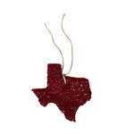 Load image into Gallery viewer, Maroon Texas Car Freshie

