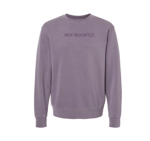 Simple Embroidered NB Crewneck