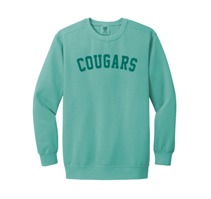Cougars Seafoam Puff Sweatshirt